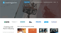 Desktop Screenshot of coatingpaint.com